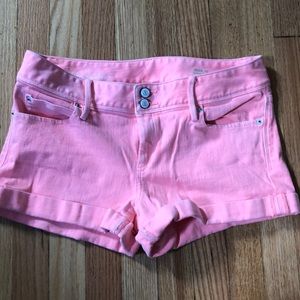 LILLY Pulitzer neon coral shorts